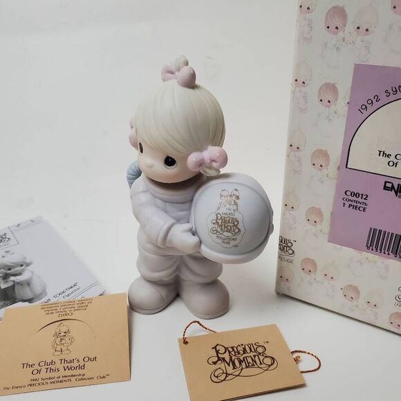 1982 Precious Moments The Club That's Out Of This World C0012 - Picture 5 of 7